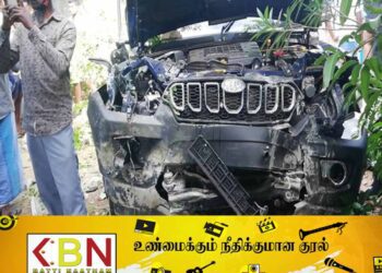 வாழைச்சேனையில் பொலிஸ் ஜீப் விபத்து!