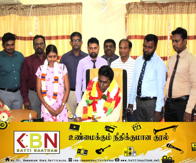 மட்டக்களப்பு பிரதி நீர்ப்பாசன பணிப்பாளராக பிரதீபன்!