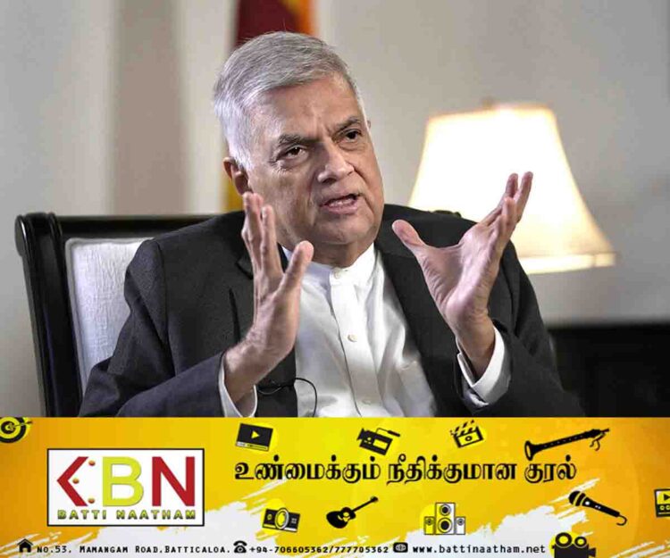 ‘VAT வரியை உயர்த்தாது நாட்டை கட்டியெழுப்ப முடியாது’ ; ஜனாதிபதி ரணில்!