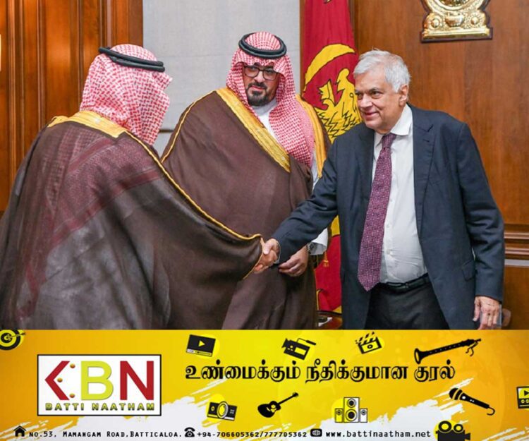 இலங்கை-சவுதி இடையே பொருளாதார வலுவூட்டல் தொடர்பான முக்கிய கலந்துரையாடல்!