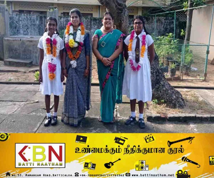 அகில இலங்கை கர்நாடக சங்கீத தனி இசை போட்டியில் மட்/புனித திரேசா பெண்கள் வித்தியாலய மாணவி முதலாம் இடம்!