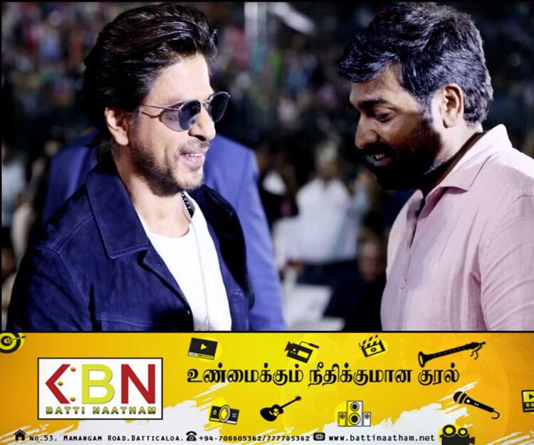 ரசிகர்கள் மத்தியில் அதிர்ச்சியை ஏற்படுத்தியுள்ள விஜய்சேதுபதியின் அறிவிப்பு; ஷாருக்கான் தான் காரணமா?