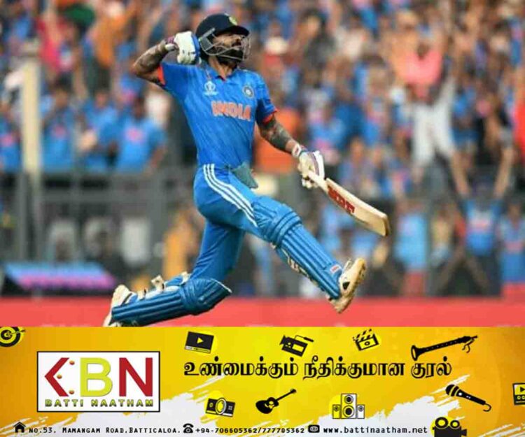 சச்சினின் சாதனையை முறியடித்த விராட் கோஹ்லி!