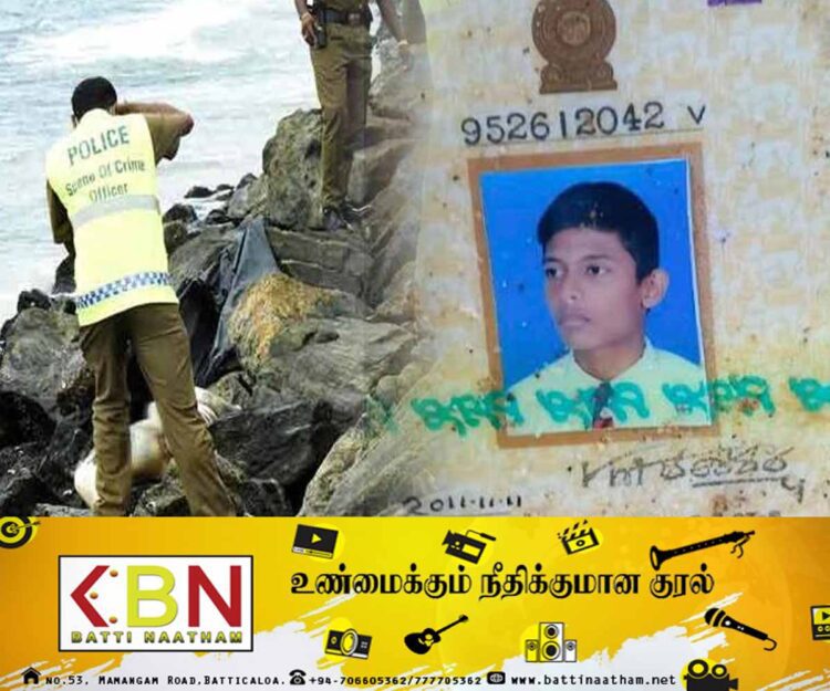 வெள்ளவத்தை கடற்கரையில் யாழ் தமிழ் இளைஞனின் சடலம்!