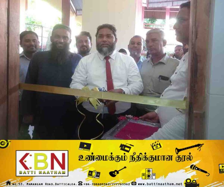 நிந்தவூர் ஆதார வைத்தியசாலையில் தகவல் வெளியீட்டு பணியகம் மற்றும் மனத்துயர் பரிகார மைய அங்குரார்ப்பண நிகழ்வு!