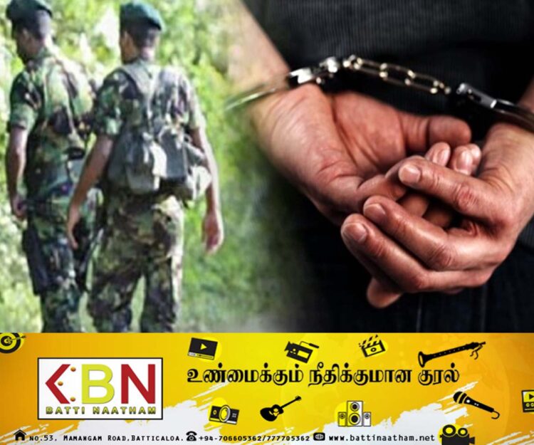 மூன்று வயது சிறுமியின் கையில் தீயால் சூடுவைத்த இராணுவ சிப்பாய் கைது!
