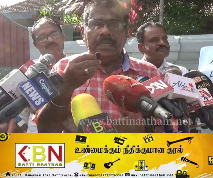 தமிழர்களை காட்டிக்கொடுத்தால் எந்த பெயரிலும் கட்சியை அமைக்கலாம்; பா.அரியநேந்திரன் காட்டம்!