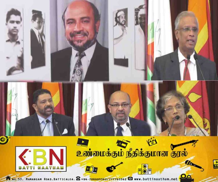 எம்.எச்.எம் அஷ்ரஃப் அவர்களின் 75வது ஜனனதின நினைவு நிகழ்வு!