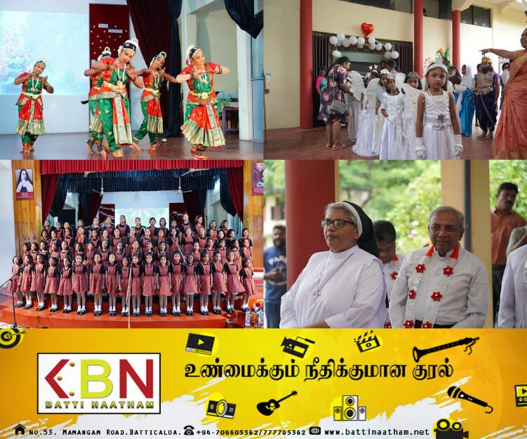 மட்டு புனித சிசிலியா தேசிய மகளிர் கல்லூரியில் ஒளி விழா நிகழ்வு!