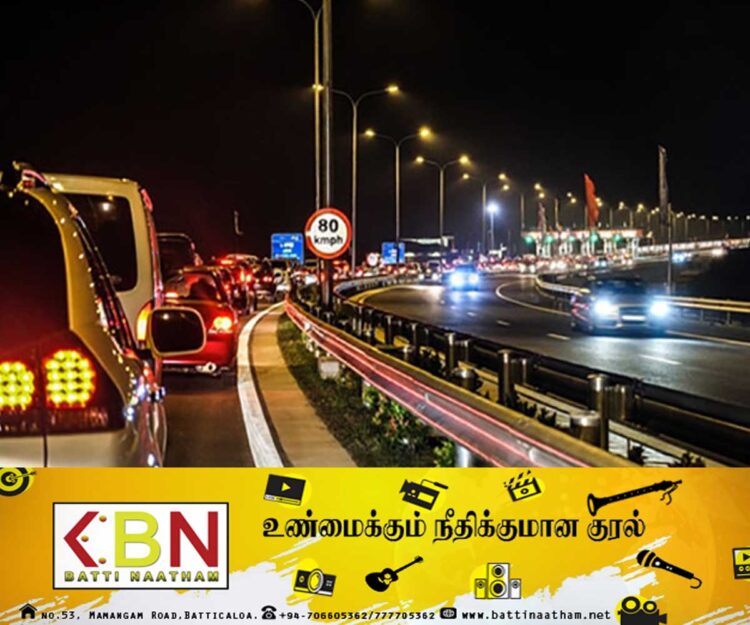 அதிவேக நெடுஞ்சாலைகளின் வருமானம் அதிகரிப்பு!