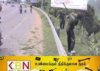மட்டு நகரை அழகுபடுத்தும் பணியில், மட்டக்களப்பு சிங்க ரெஜினமென்ட் படையணி!