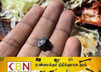யாழில் உணவகம் ஒன்றில் காத்திருந்த அதிர்ச்சி; உணவினுள் பிளாஸ்டிக் கட்டை!