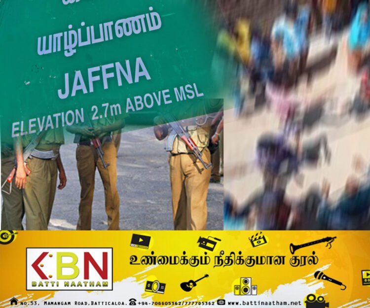 யாழில் இளைஞன் மீது வாள் வெட்டு; பொலிஸார் துப்பாக்கி பிரயோகம்!