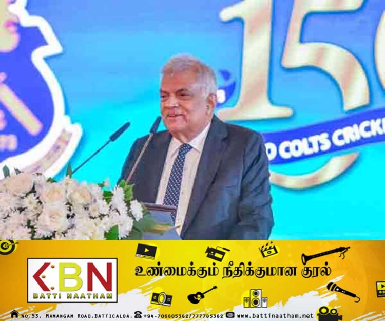 கிரிக்கெட் விளையாட்டை அரசியல் தலையீடின்றி பேணுவதே எமது நோக்கம்; ஜனாதிபதி ரணில்!