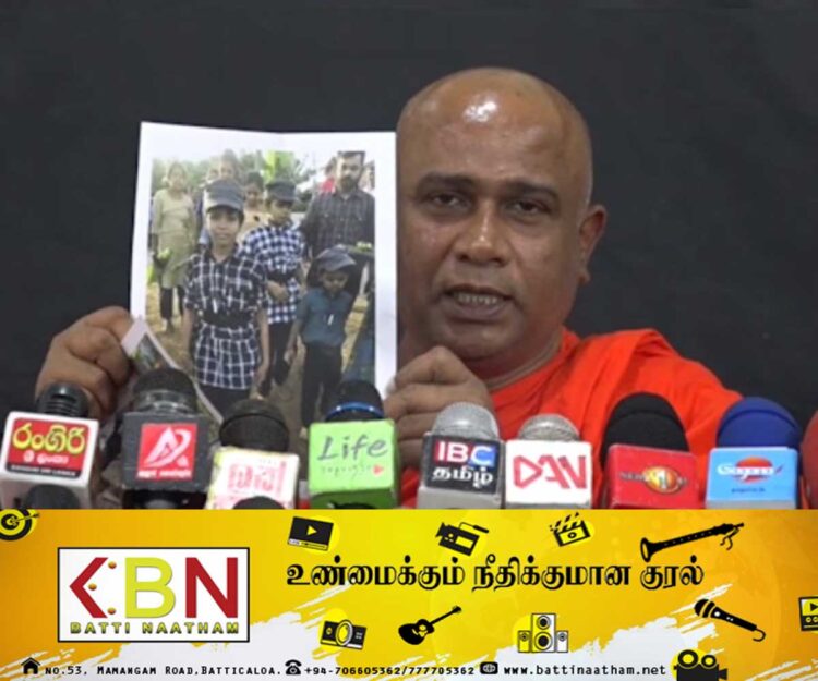 வடகிழக்கில் உள்ள சிறுவர்களிடம் யுத்த மனநிலையை உருவாக்கும் முயற்சி; சிங்கள ராவய அமைப்பு குற்றச்சாட்டு!