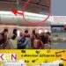 வானில் பறந்துகொண்டிருந்த விமானத்திற்குள் பெய்த மழை!