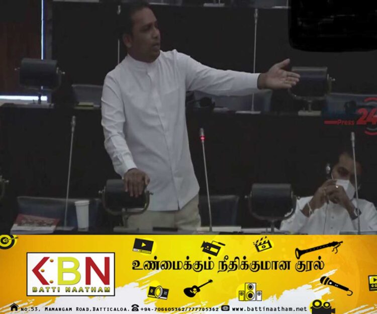 நாட்டின் பொருளாதார நெருக்கடிக்கு கடந்த கால அரசாங்கங்களே காரணம்; சபையில் தெரிவித்த வியாழேந்திரன் எம்.பி!