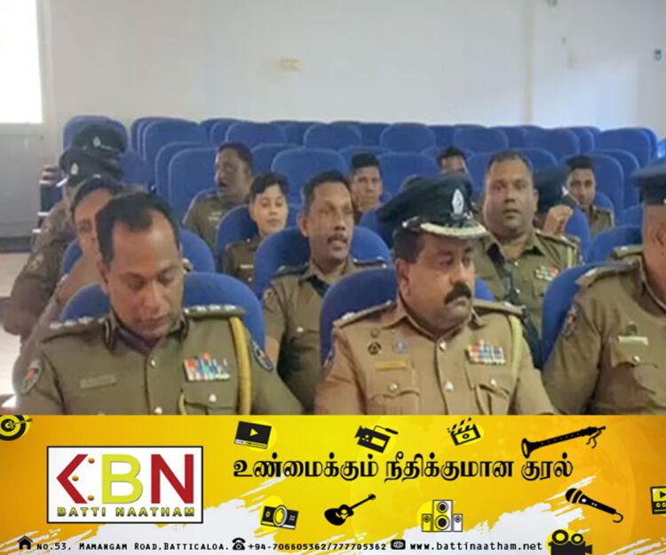 பொலிஸாருக்கு வெகுமதி வழங்கும் நிகழ்வு!