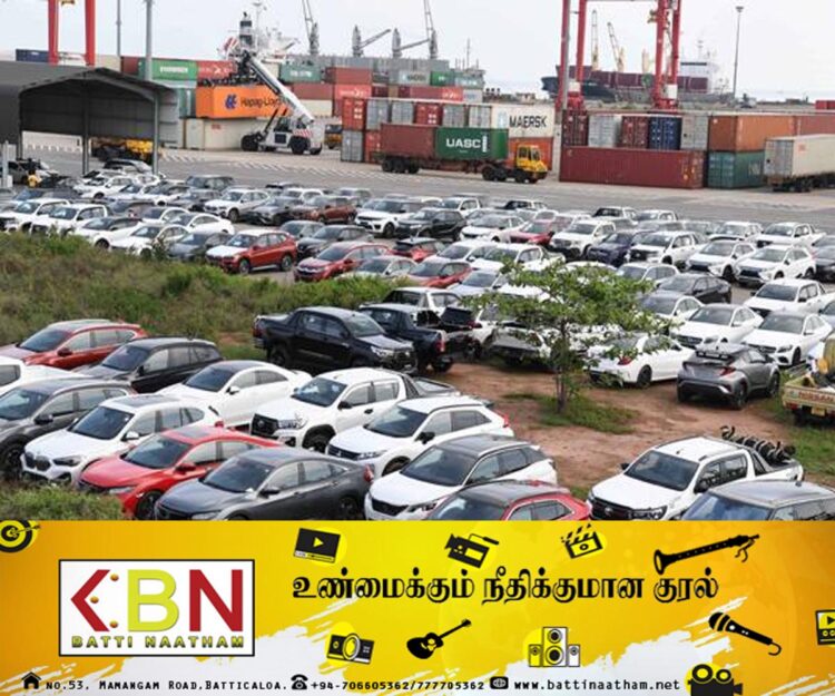 30 வகையான வாகனங்களை இறக்குமதி செய்ய அனுமதி!