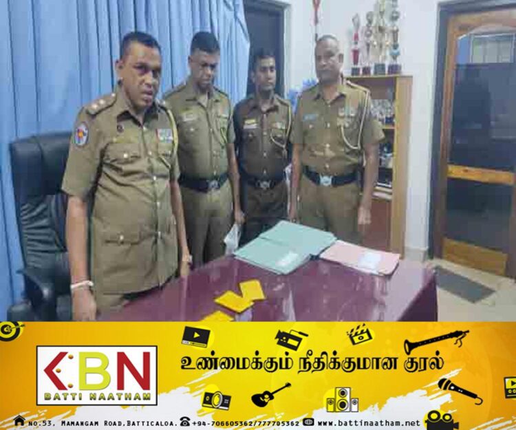 காத்தான்குடியில் ஐஸ் போதைப்பொருள் வியாபாரி கைது!