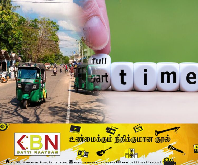 அரசாங்கத்தின் புதிய திட்டம்; முச்சக்கர வண்டி சாரதிகளுக்கு பகுதி நேர வேலை வாய்ப்பு!