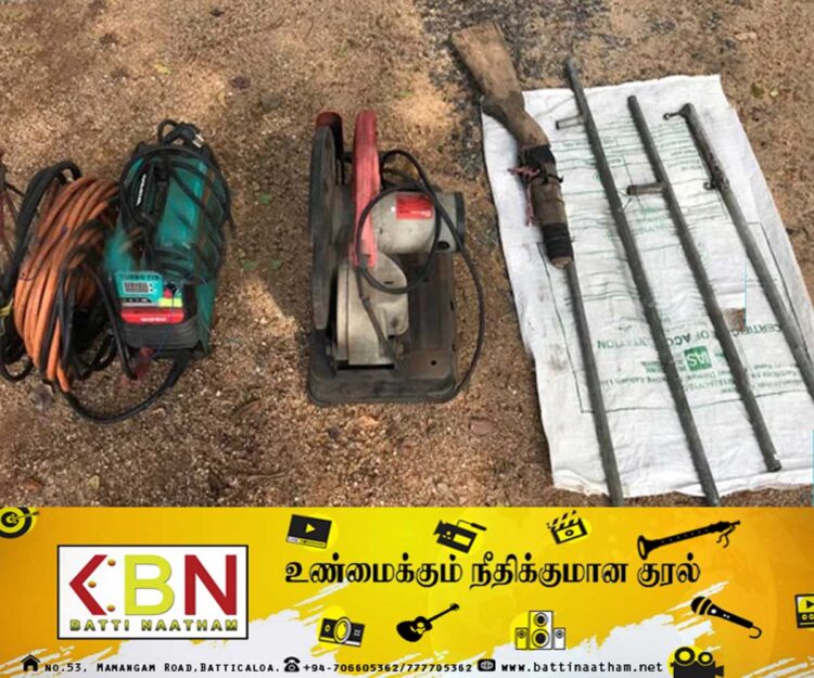 திருக்கோவில் விநாயகபுரம் பகுதியில் ஆயுத தயாரிப்பு நிலையம் சுற்றிவளைப்பு!