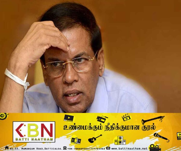 முன்னாள் ஜனாதிபதி மைத்திரிபால சிறிசேனவின் மகளது வீடு உடைக்கப்பட்டு திருட்டு!