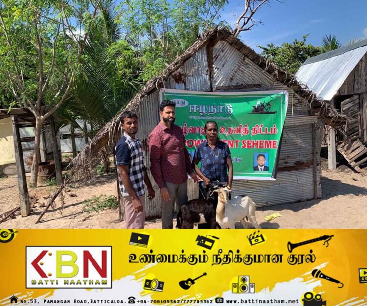 வாழைச்சேனையில் மாற்றுத் திறனாளிகளைக் கொண்ட குடும்பங்களுக்கு நிவாரணம்!