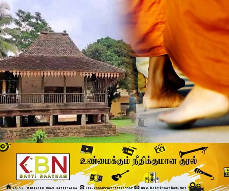 மூன்று இளம் பெண்களுடன் சுற்றுலா சென்ற பிக்கு; விரட்டியடித்த பொதுமக்கள்!