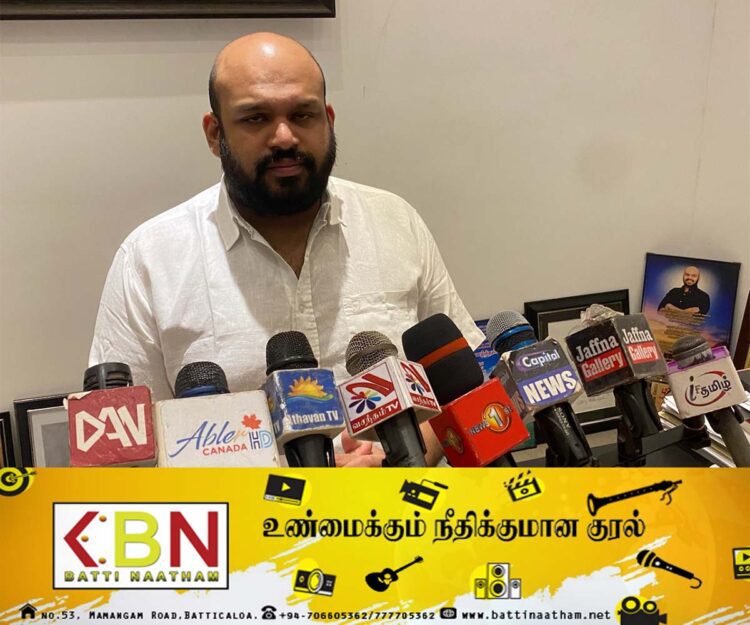 கொழும்பிலிருந்து தமிழரசுக்கட்சிக்கு தலைமையா? –பதிலளித்த சாணக்கியன் எம்.பி!