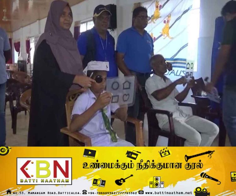 வாழைச்சேனை ஆதார வைத்தியசாலையில் மட்டக்களப்பு றோட்டரி கழகத்தினால் இலவச கண் சிகிச்சை முகாம்!