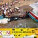 சாய்ந்தமருது கடற்பகுதியில் உடைந்த நிலையில் கரையொதுங்கியுள்ள படகு!