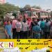 இ.போ.ச பேருந்து நிலையத்தை முற்றுகையிட்ட தனியாா் பேருந்து உரிமையாளா்கள்!
