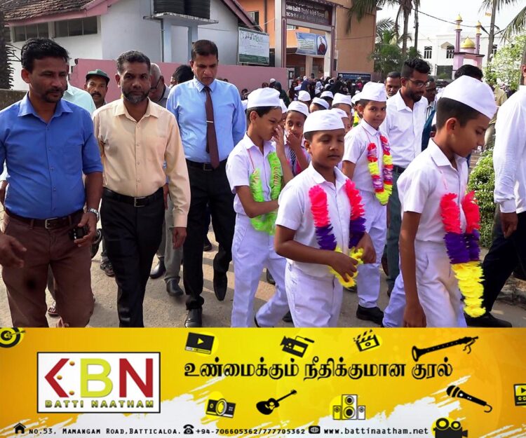 ஏறாவூர் கல்வித் தர உயர்வு பெற்ற மாணவர்ளை உள்ளீர்க்கும் விசேட நிகழ்வு!
