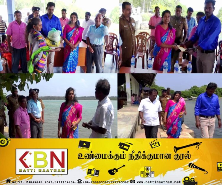 மட்டக்களப்பில் மீனவர்களுக்கு நிவாரண உதவி வழங்கி வைப்பு!