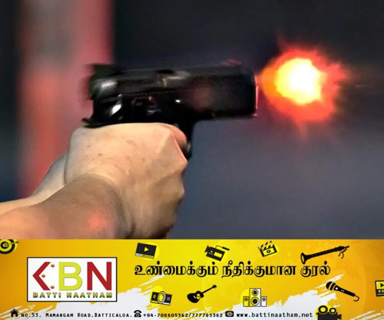சந்தேக நபர் ஒருவரை கைது செய்ய சென்ற பொலிஸ் உத்தியோகத்தர் துப்பாக்கிச் சூட்டில் பலி; இருவர் கைது!