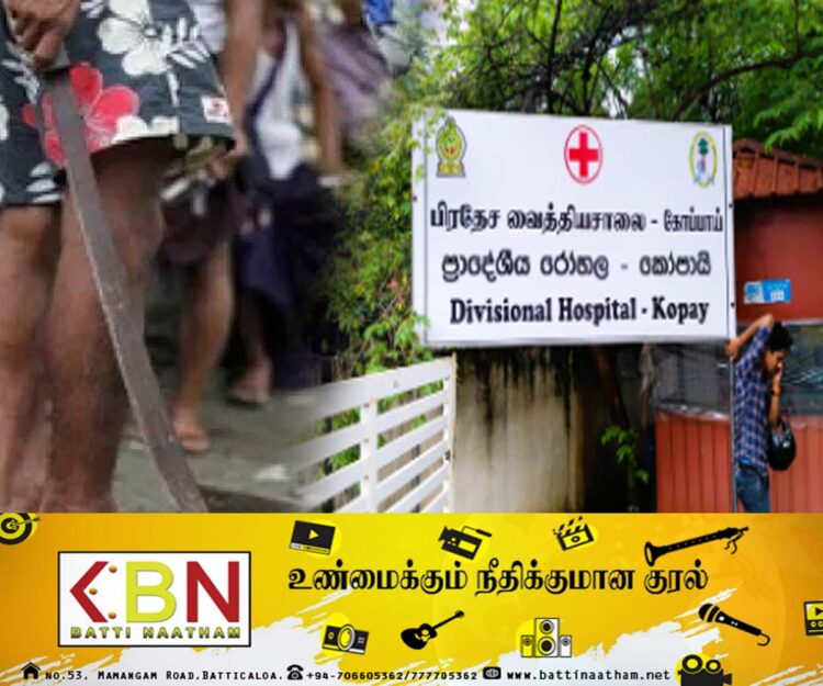 யாழில் வீடு புகுந்து இருவர் மீது வாள்வெட்டு!