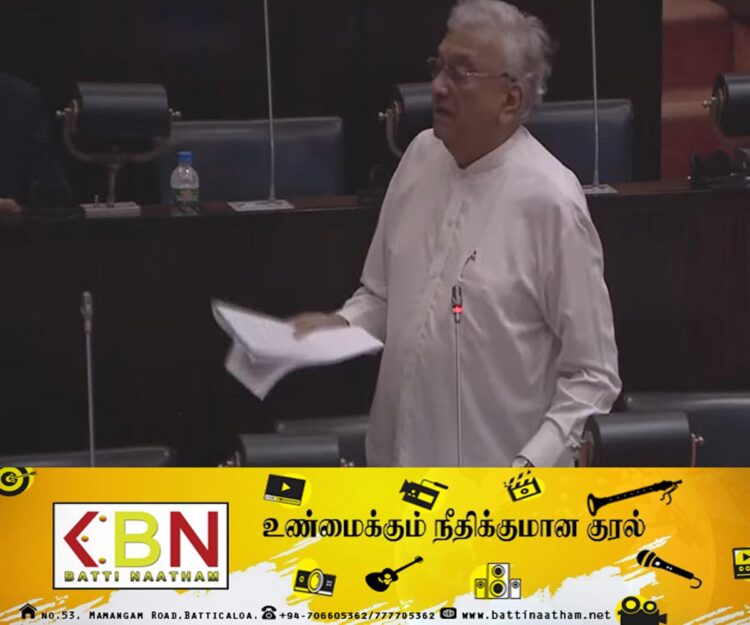 எதிர்க்கட்சித் தலைவரைக் கொல்லவே கண்ணீர்புகைத் தாக்குதல்; பாராளுமன்றத்தில் லக்ஸ்மன் கிரியெல்ல!