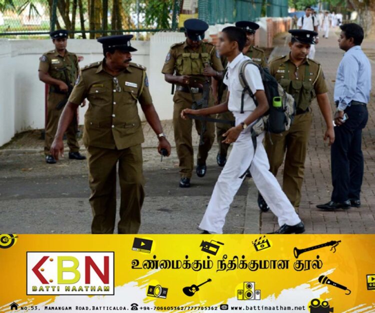 பாடசாலைகளைச் சுற்றி விசேட பாதுகாப்பு; 107 பாடசாலைகள் அபாய நிலையில்!