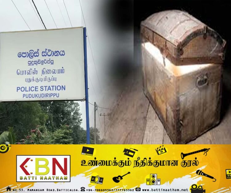 யுத்த காலத்தில் புதைக்கப்பட்ட புதையலை தேடியவர்கள் கைது!