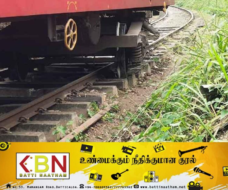 வட்டவளை பகுதியில் புகையிரதம் தடம்புரள்வு; மலையகத்திற்கான புகையிரத சேவைகள் பாதிப்பு!
