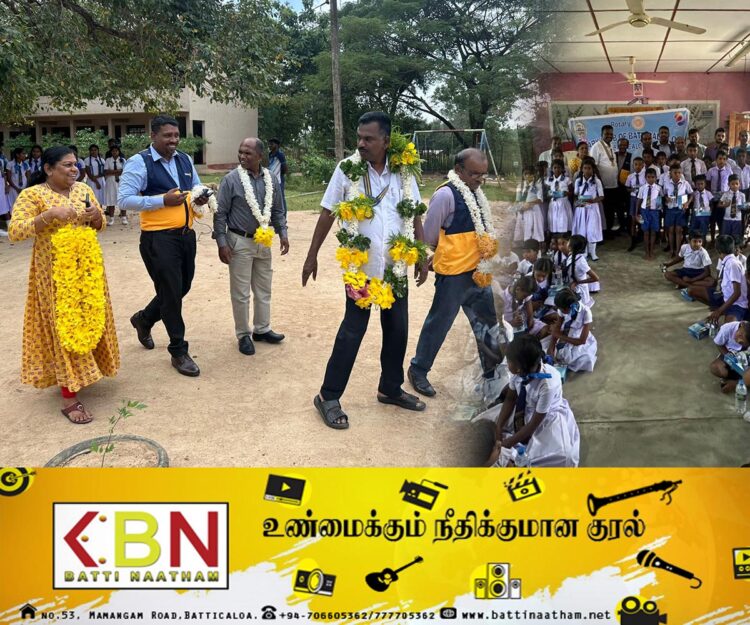 மட்டக்களப்பு நகர் ரோட்டரி கழகத்தின் ஏற்பாட்டில் மாணவர்களுக்கு சமைத்த உணவு வழங்கிவைப்பு!