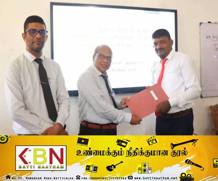 மட்டக்களப்பு மத்தி கல்வி வலயத்தில் புதிய அதிபர்களுக்கு நியமனங்கள்!