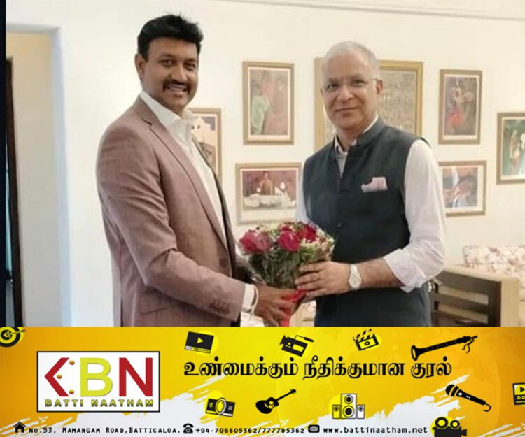 கிழக்கு மற்றும் மலையகத்தின் அபிவிருத்தி தொடர்பில் இலங்கைக்கான இந்திய உயர்ஸ்தானிகருடன் ஆளுநர் செந்தில் தொண்டமான் கலந்துரையாடல்!