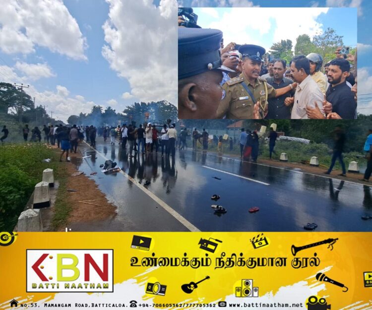 கரிநாள் போராட்டத்தில் பல்கலைக்கழக மாணவர்கள் கைது; சிறீதரன் மற்றும் சார்ள்ஸ் நிர்மலநாதன் மீதும் தாக்குதல்!(புகைப்படங்கள்)