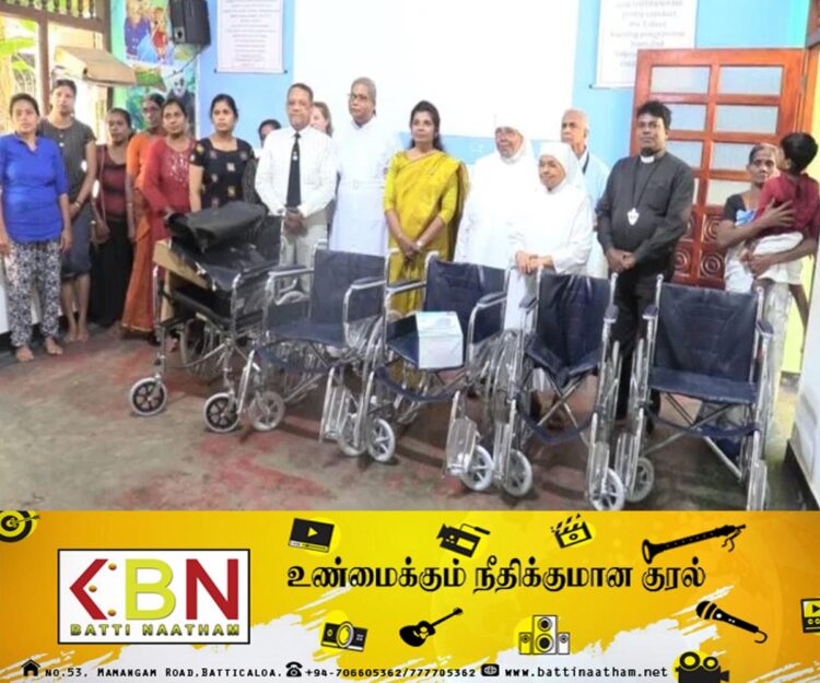 மட்டு தீரணியம் திறந்த பாடசாலைக்கு மருத்துவ உபகரணங்கள் வழங்கி வைப்பு!