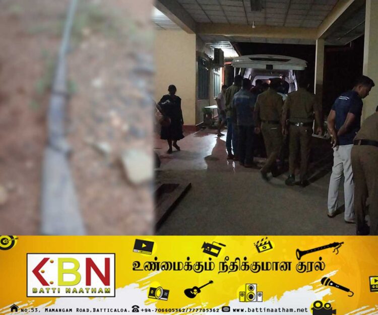 கிளிநொச்சியில் கட்டு துப்பாக்கி வெடிப்பு; பொலிஸ் உத்தியோகத்தர் படுகாயம்!