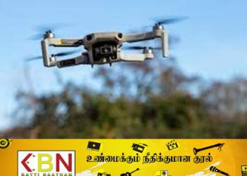 யாழில் ட்ரோன் கெமராவை பறக்கவிட்ட இளைஞன் கைது!