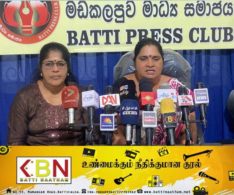 எமது தனித்துவமான போராட்டத்தை கலங்கப்படுத்த வேண்டாம்; வலிந்துகாணாமல்ஆக்கப்பட்ட உறவுகளின் சங்கத்தின் மட்டக்களப்பு மாவட்ட தலைவி வேண்டுகோள்!