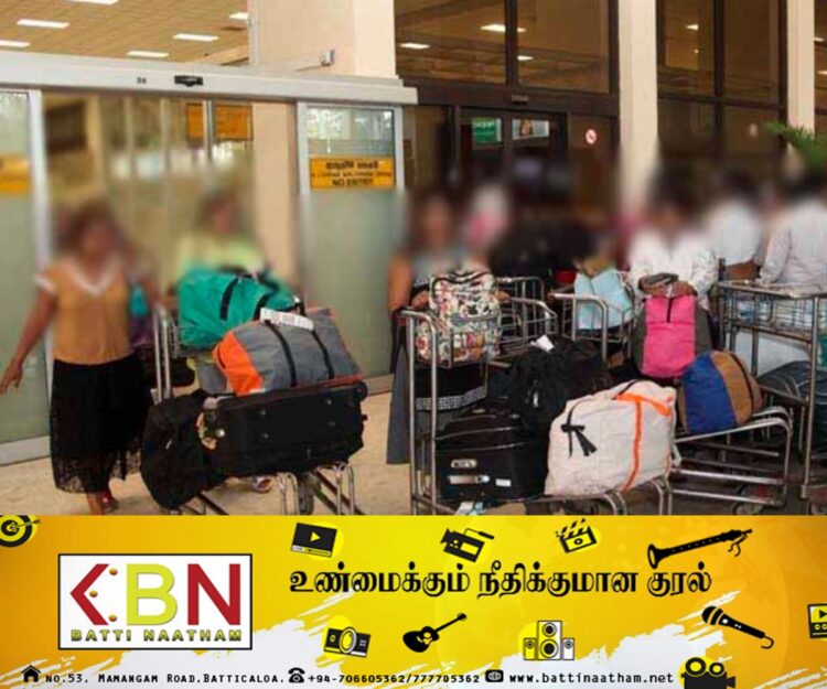 வெளிநாடு ஒன்றிலிருந்து தொழிலை இழந்து நாடு திரும்பிய இலங்கையர்கள்!